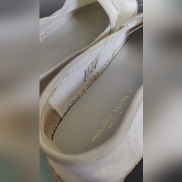 Philippe Model White Marseille Espadrille - Picture 4 of 8